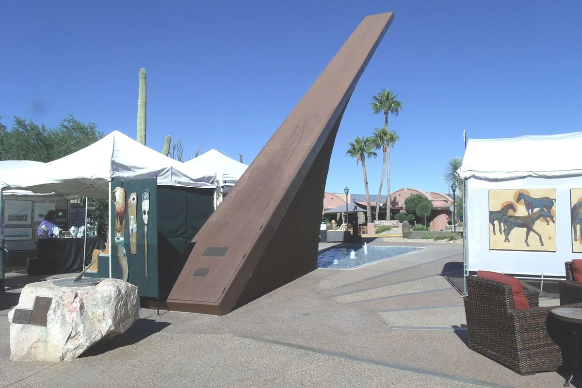 The Carefree Sundial in Carefree, Arizona